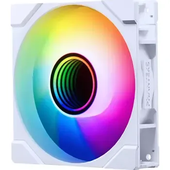 PC ventilátor PHANTEKS M25 Gen2 PWM D-RGB Reverse Blade bílá (PH-F120M25R_G2_DWT01)