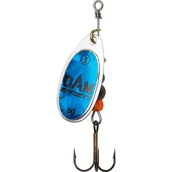 Umělá nástraha Effzett Třpytka Fluo Spinner 3g Velikost 1 Sky Prisma (60664)