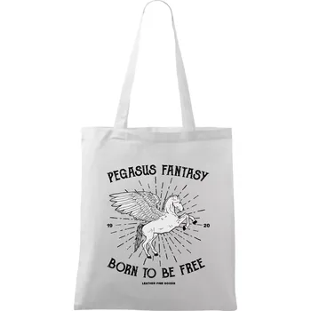 Pegasus fantasy - Taška bavlněná - 42 x 38 cm ( Bílá )