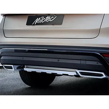 Auto-moto Imitace koncovky výfuku, Škoda Kodiaq II, 2024- , ABS - Alu Brusch (52.2 961 22)