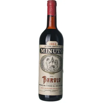 Víno Archivní víno 1964 Minuto Barolo 0,75 l