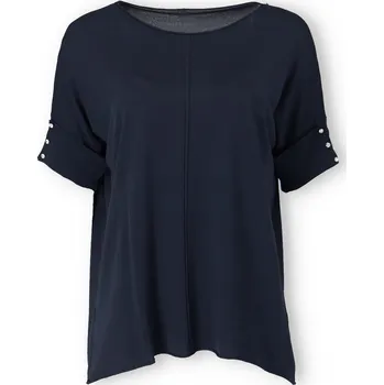 Dámská halenka Halenka kr. rukáv SEVENDAY 8147 barva: černá