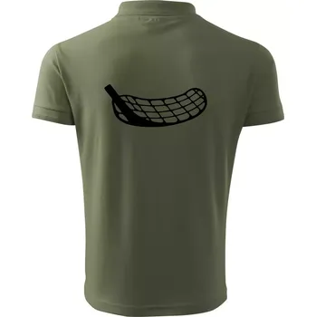 Pánská košile Florbalová čepel - Polokošile pánská Pique Polo 203 - 2XL ( Khaki )
