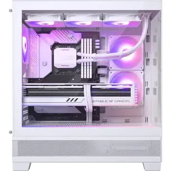 Stolní počítač PC Mironet Herní X450 AMD R7 9800X3D RTX 5070Ti Bílá (Mironet/Herni/X450/AMD/W)