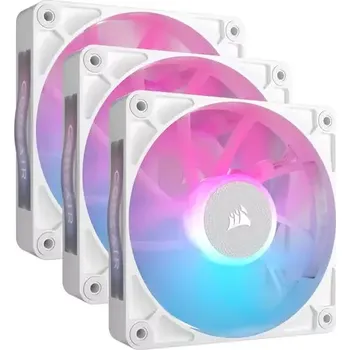 PC ventilátor Corsair iCUE LINK RX120 RGB Triple 3ks bílá (CO-9051022-WW)