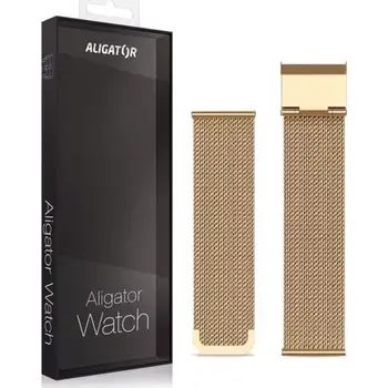 Řemínek na hodinky Aligator Náhradní kovový řemínek pro Watch Life 20mm (20AW0016)