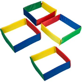 Výuková hračka Merco Colour Frames motorická variabilní dráha sada 4 ks