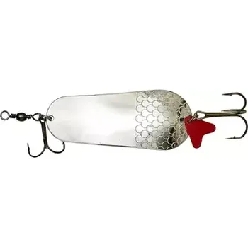 Umělá nástraha Effzett Třpytka Standard Spoon 8cm 45g Silver Plated (5000045)