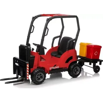 Dětské elektrovozidlo Eljet Dětské elektrický vysokozdvižný vozík červená (4891223138658)