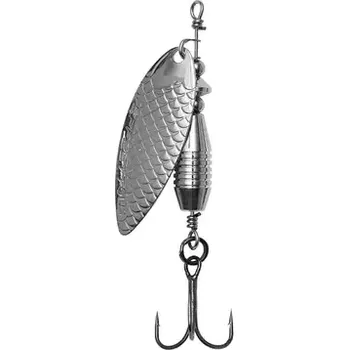 Umělá nástraha Effzett Třpytka Fast Water Spinner 14g Velikost 4 Silver (66571)