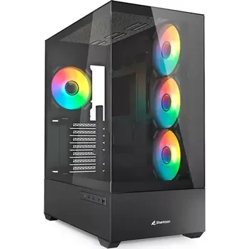 PC skříň Sharkoon AK6 RGB černá (4044951041695)