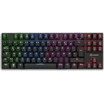 Klávesnice Sharkoon PureWriter TKL černá (4044951021505)