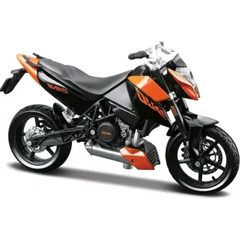 autíčko Maisto KTM 690 Duke černo-oranžová (101239300-09266)