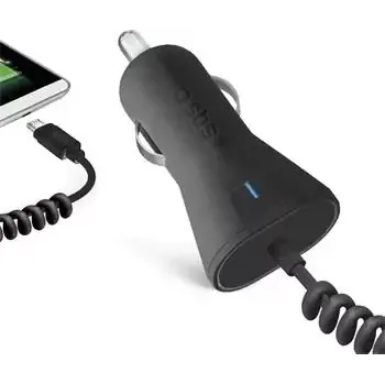 SBS Autoadaptér s Micro-USB 2.1A černá (TECRMICRO21AFAST)