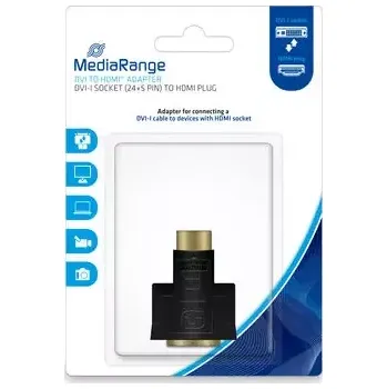 Video kabel MediaRange MRCS171 adaptér DVI-I (24+5) na HDMI (MRCS171)