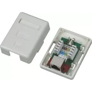 Elektrická zásuvka DATACOM STP jednozásuvka nad omítku (5027100853)