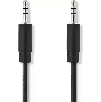 Audio kabel Nedis Stereo Audio kabel jack 3.5 mm (M) - jack 3.5 mm (M) 5.00 m černá (CAGB22000BK50)