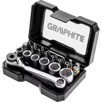 Klíč Graphite 56H610 Sada nástrčných klíčů 1|4" s ráčnou (56H610)