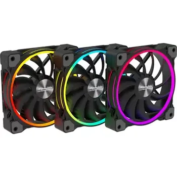 PC ventilátor Alpenföhn 120mm Wing Boost 3 ARGB High Speed 3ks černá (84000000163)