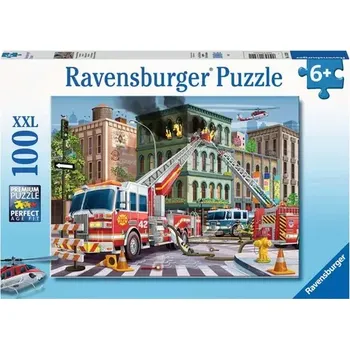 Puzzle Ravensburger Hasiči v akci - 100 dílků (133291)