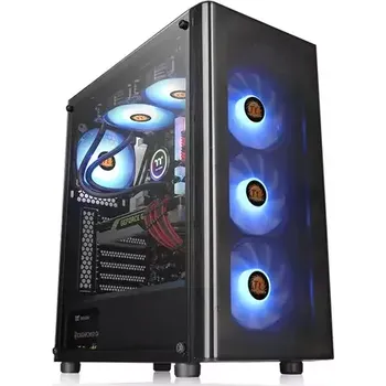 PC skříň THERMALTAKE V200 TG RGB černá (CA-1K8-00M1WN-01)