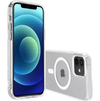 Pouzdro na mobilní telefon Nevox StyleShell ShockFlex Magsafe kryt pro Apple iPhone 12 Pro čirá (4250686408911)