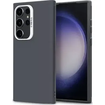 Pouzdro na mobilní telefon Spigen Cyrill UltraColor zadní kryt pro Samsung Galaxy S24 Ultra šedý