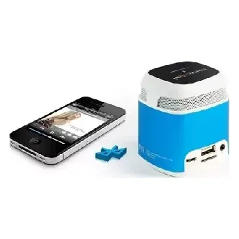 Bluetooth reproduktor Technaxx Mini MusicMan Makro NFC-X6 modrá (4249)