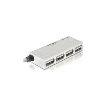 Notebook Delock externí slim USB 2.0 hub 4portový (87445)