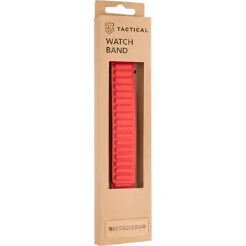 Řemínek na hodinky Tactical 740 Loop Kožený Řemínek pro Watch 42 44mm červená (8596311138805)