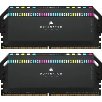 Počítač Corsair Dominator Platinum RGB 64GB (2x32GB) 5200MHz černá (CMT64GX5M2B5200C40)