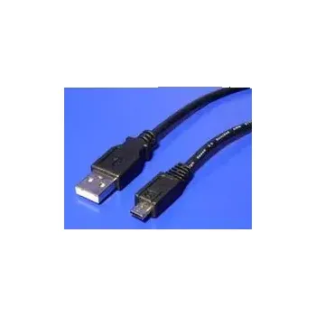 USB hub PremiumCord Kabel micro USB 2.0 A-B 3m černá (ku2m3f)