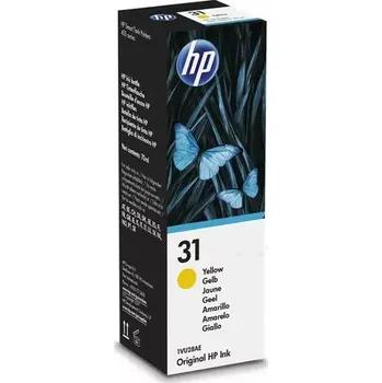 HP originální inkoust 31 žlutá (1VU28AE)
