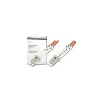 Síťový kabel DIGITUS Fiber Optic Patch Cord, LC to LC, Multimode, OM3, 50/125 µ, Duplex Length 2m (DK-2533-02/03)