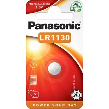 Článková baterie PANASONIC Alkalická MIKRO baterie LR-1130EL/1B (LR1130B1A)