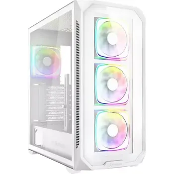 PC skříň Sharkoon AK5G RGB bílá (4044951041848)