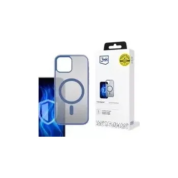 Telefonní příslušenství 3mk Frosty MagCase zadní kryt pro Apple iPhone 14 Plus modrá (5903108596329)