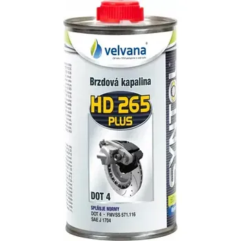 Brzdová kapalina Velvana 31.704 Brzdová kapalina Syntol HD265 Plus DOT4 (31.704)