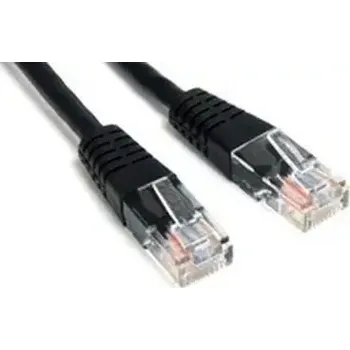 Síťový kabel Gembird UTP CAT5E 5 m černá (PP12-5M/BK)