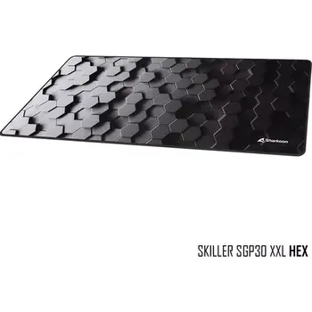 Podložka pod myš Sharkoon SKILLER SGP30 HEX černá (4044951032198)