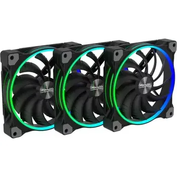 PC ventilátor Alpenföhn 140mm Wing Boost 3 ARGB PWM 3ks černá (84000000159)