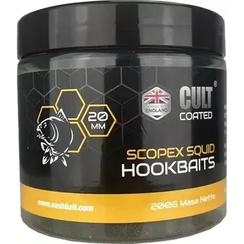 Boilies Nash Boilies Scopex Squid Cult Coated Hookbaits 15mm (B6351)