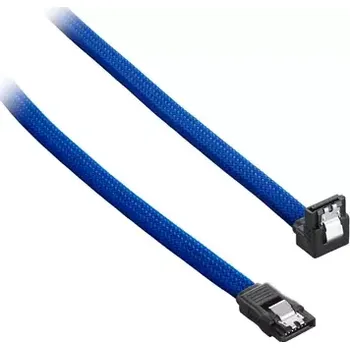 Kabel do PC CableMod ModMesh Pravoúhlý SATA 3 Kabel 60cm - modrá (CM-CAB-RSAT-N60KB-R)