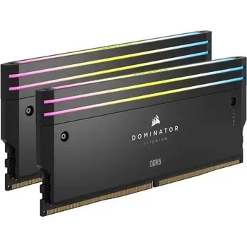 Operační paměť Corsair Dominator Titanium 64GB (2x 32GB) DDR5 6000MHz černá (CMP64GX5M2B6000C30)