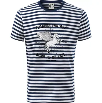 Pánské oblečení Pegasus fantasy - Triko na vodu - L ( Prouhovaná )