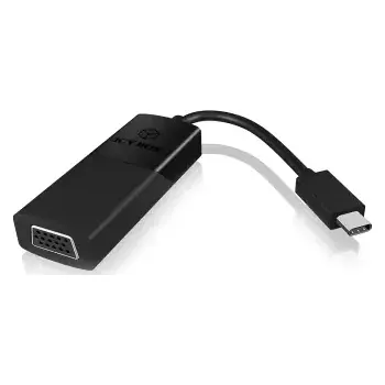 USB hub Icy Box IB-AC533-C Adaptér USB 3.1 Type C (M) - VGA (F) černá (IB-AC533-C)