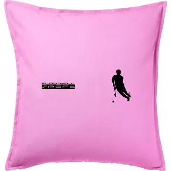 Polštář Floorball sport - Polštář 50x50 - 50x50 - Pouze potah ( Růžová )