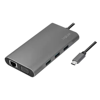 Notebook LogiLink UA0383 stříbrná (UA0383)