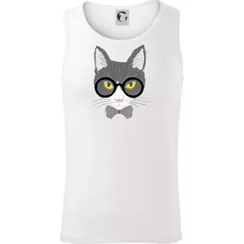 Hipster Mikeš - Tílko pánské Core - L ( Bílá )