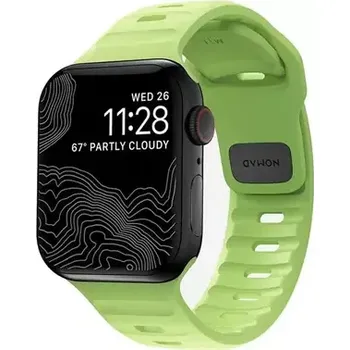 Řemínek na hodinky Nomad Sport Strap Glow 2.0 řemínek pro Apple Watch 41 40 38 mm zelená (NM01579485)
